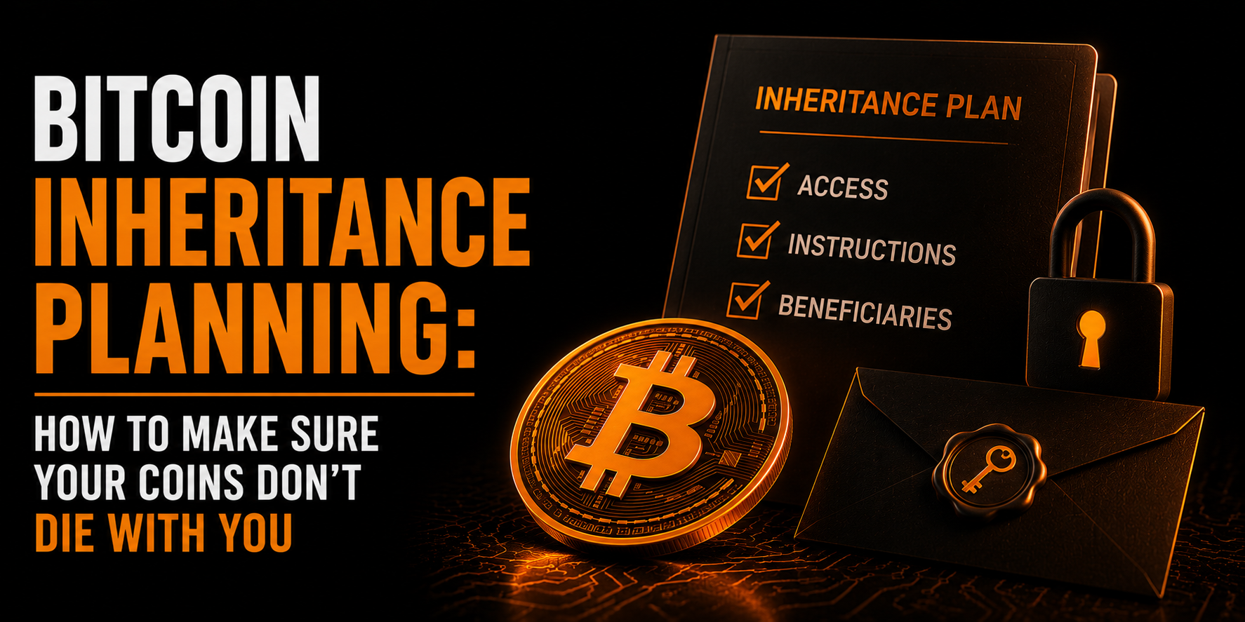 Bitcoin inheritance planning — hero image