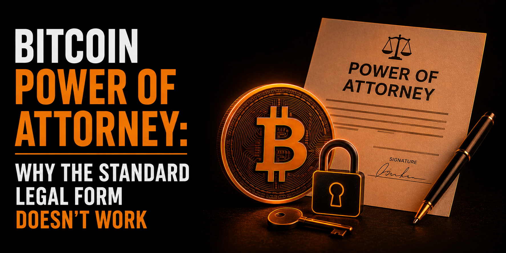 Bitcoin power of attorney — hero image