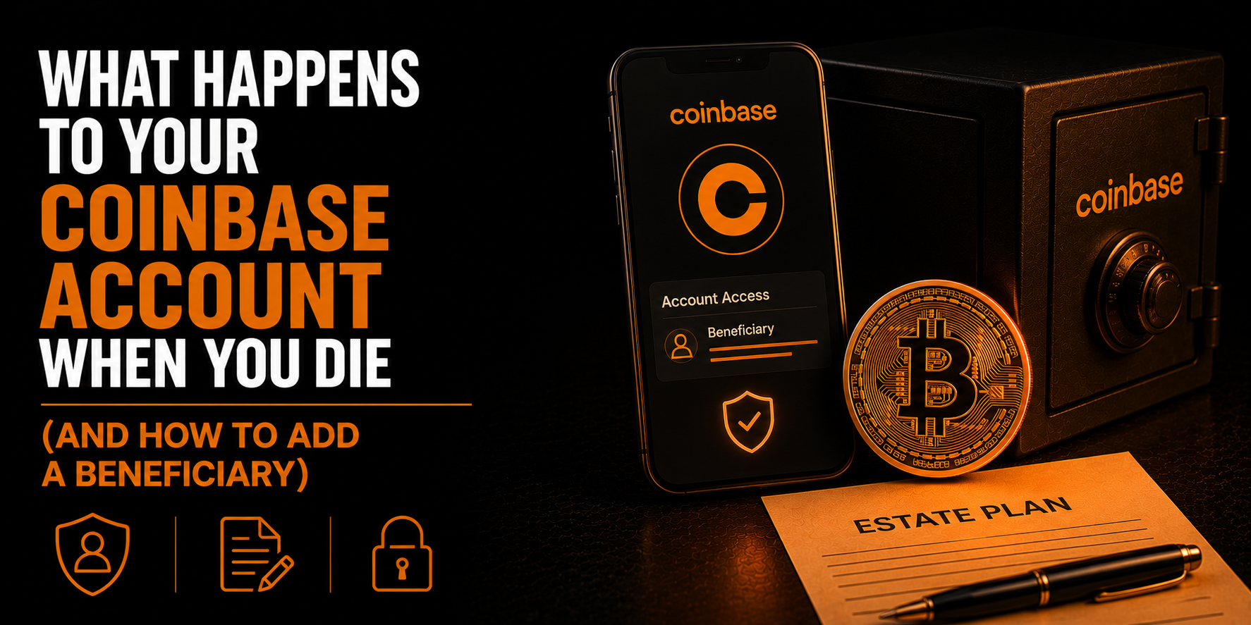What happens to your Coinbase account when you die — hero image