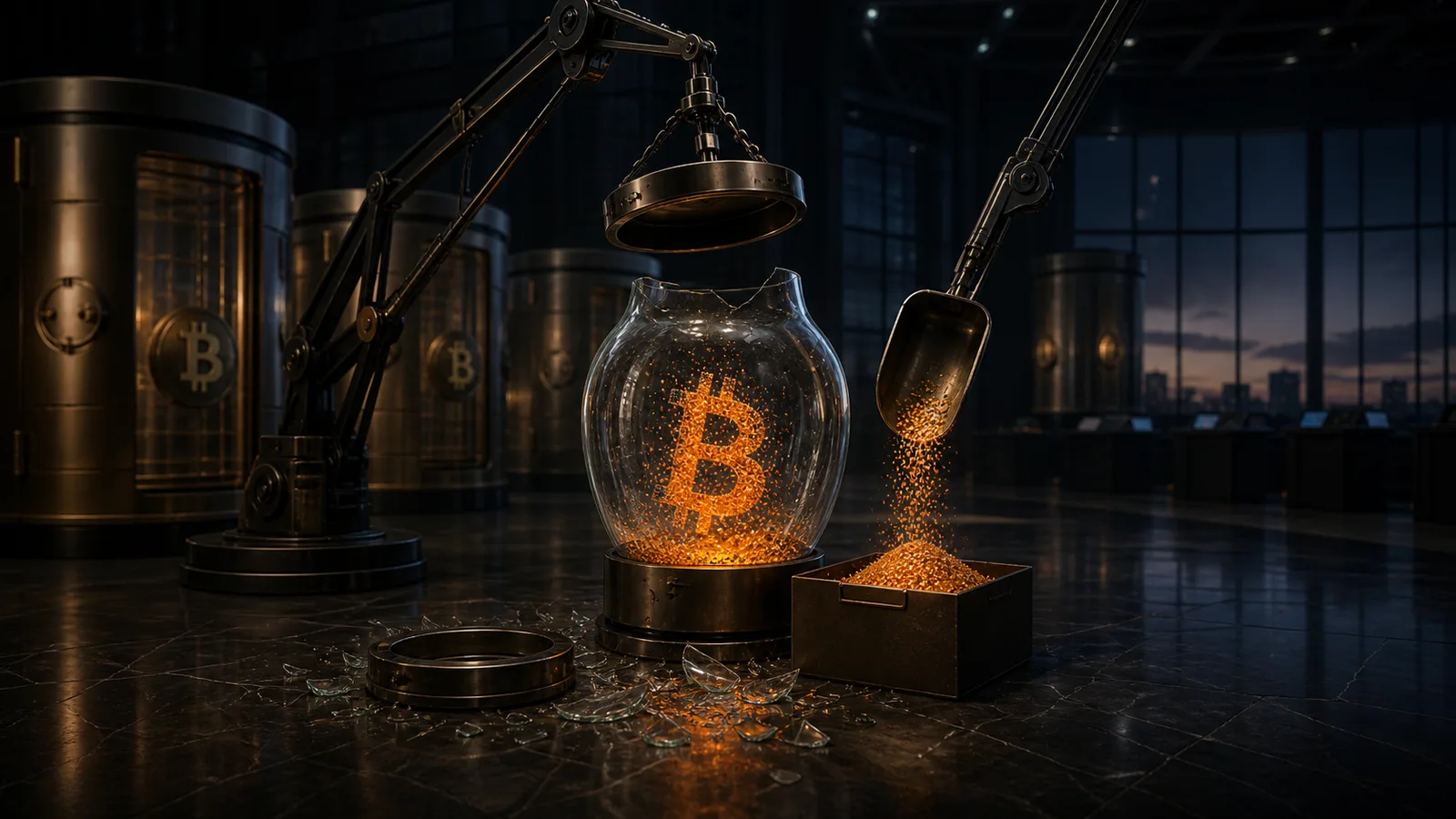 A small U.S. spot Bitcoin ETF closes after failing to attract assets
