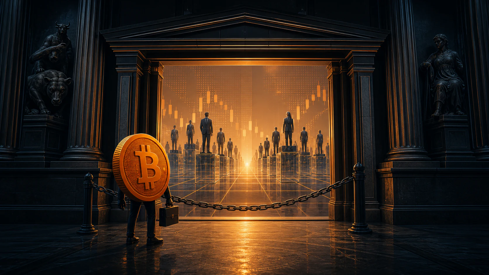 Bitcoin treasury company excluded from an institutional stock index