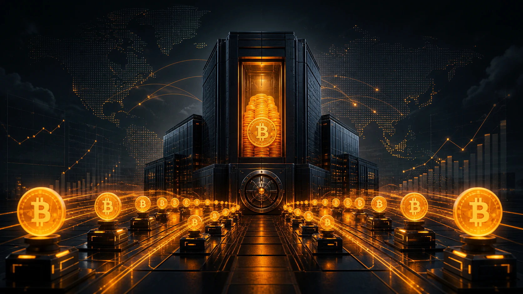 Institutional capital flows into a corporate Bitcoin treasury
