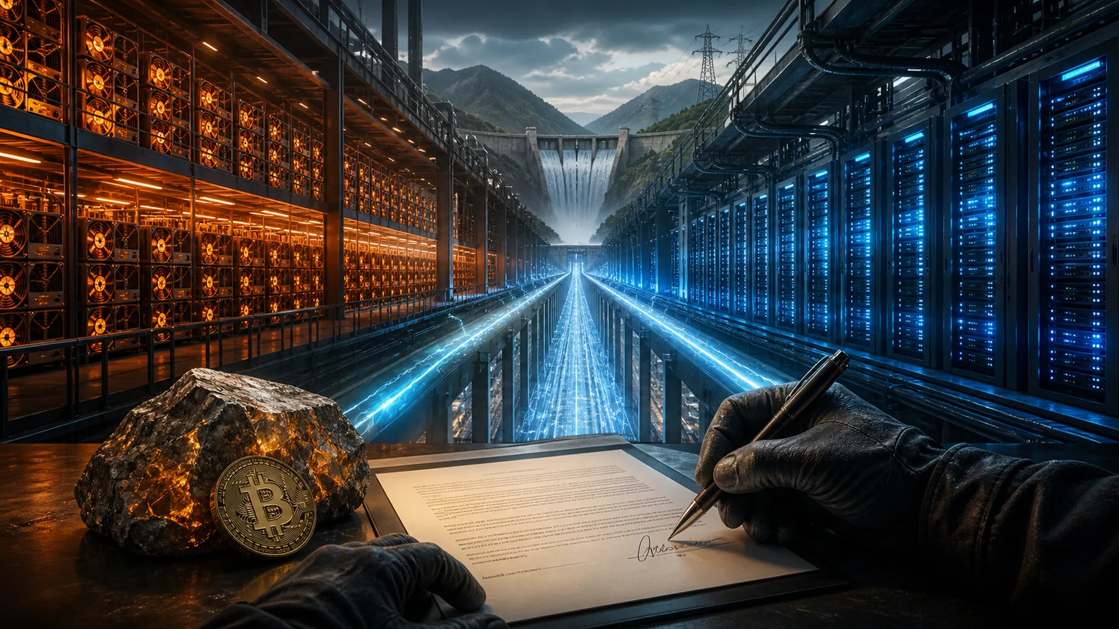 A hydro-powered Bitcoin mining facility expands into AI computing